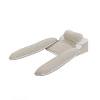 SEITENSCHLÄFERKISSEN Keilförmiges - Beige, Textil (73/135cm) - Vercart