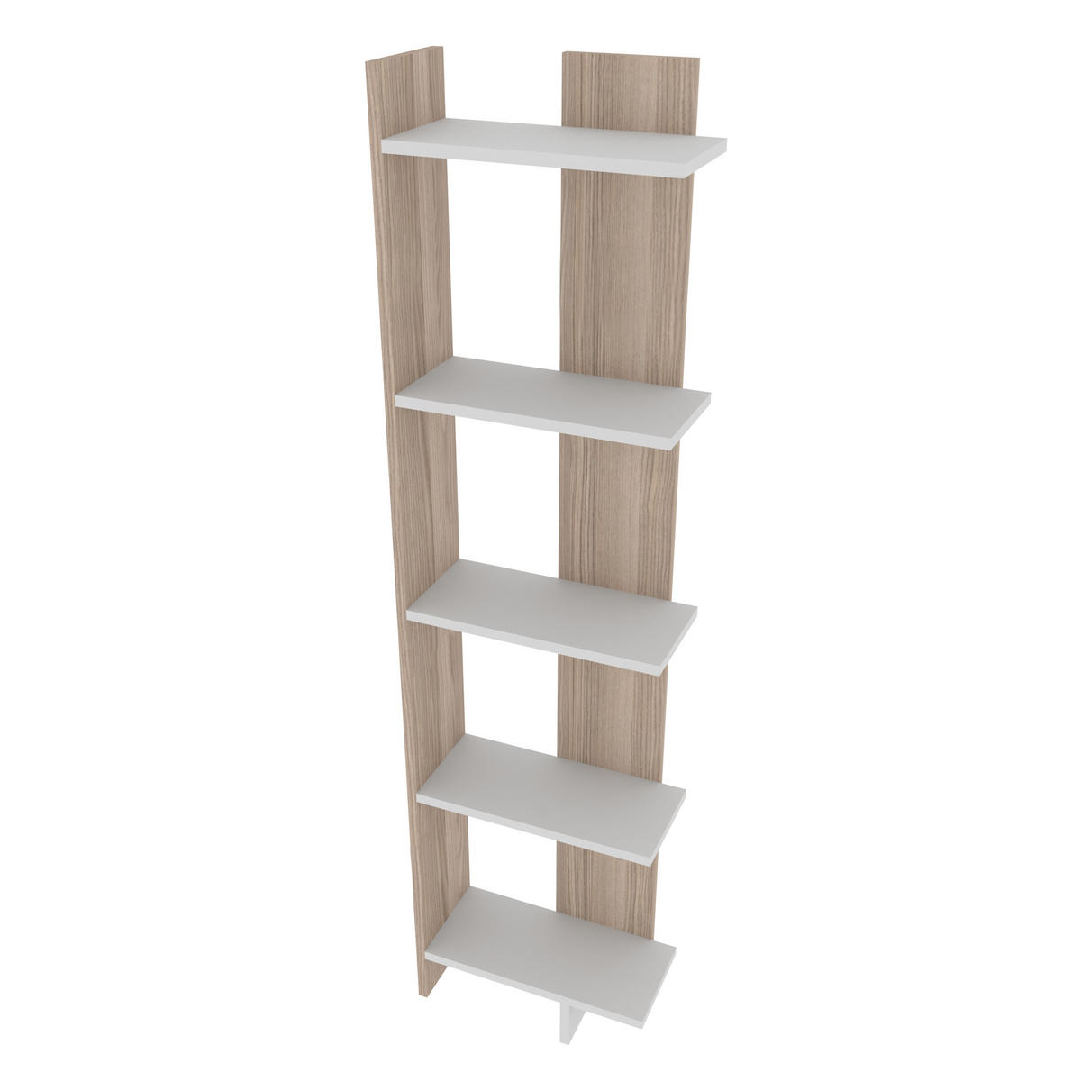 ECKREGAL Alis Weiß Cordoba - Weiß/Grau, Holzwerkstoff (45/180/21.6cm) - Decorotika