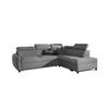 ECKSOFA Schlafsofa Anton In Esito - Grau, Holzwerkstoff/Textil (265/205cm) - Fun Möbel