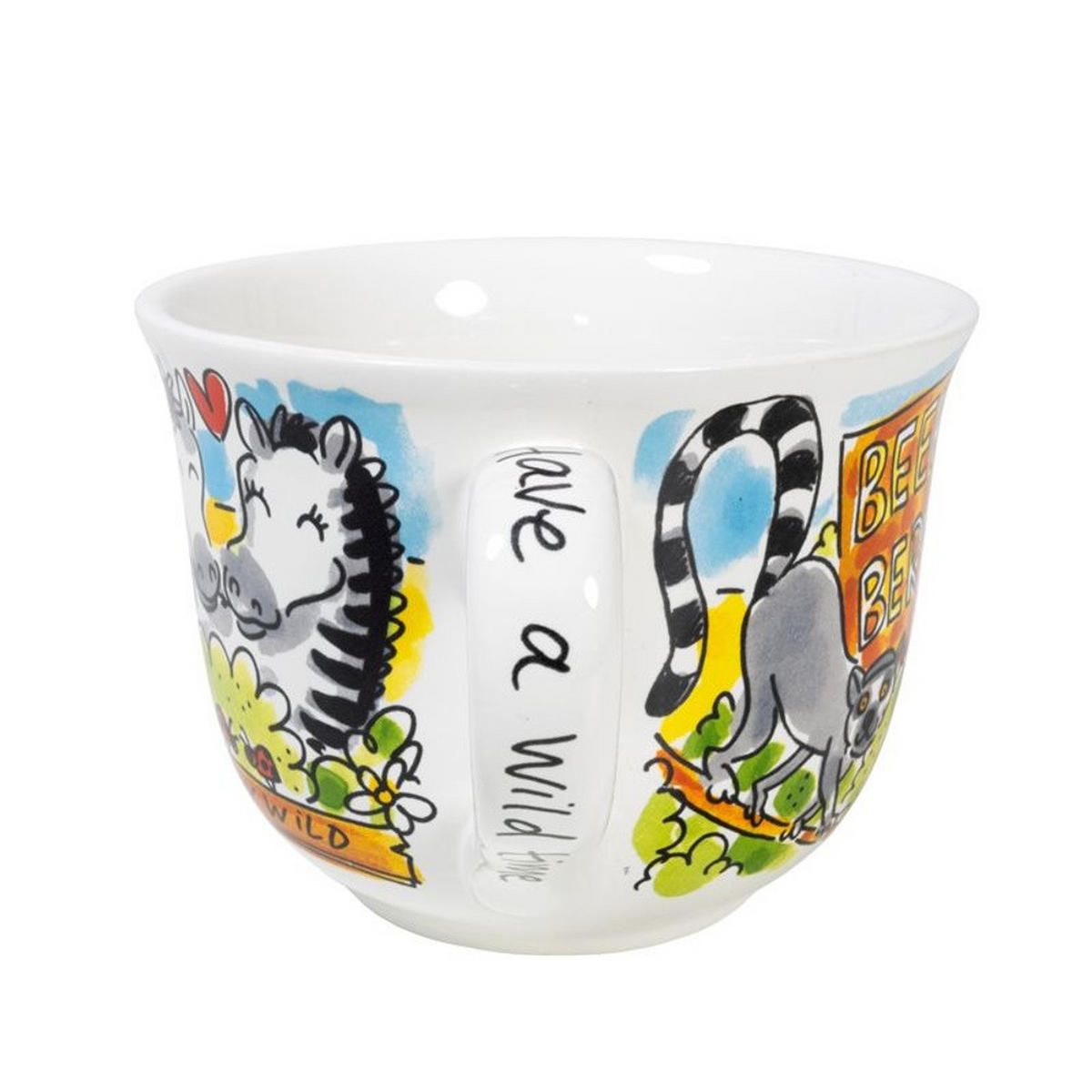 SUPPENSCHALE Beekse Bergen in Bunt - 14cm - Multicolor, Keramik (12.7/16.2/9.7cm) - Blond Amsterdam
