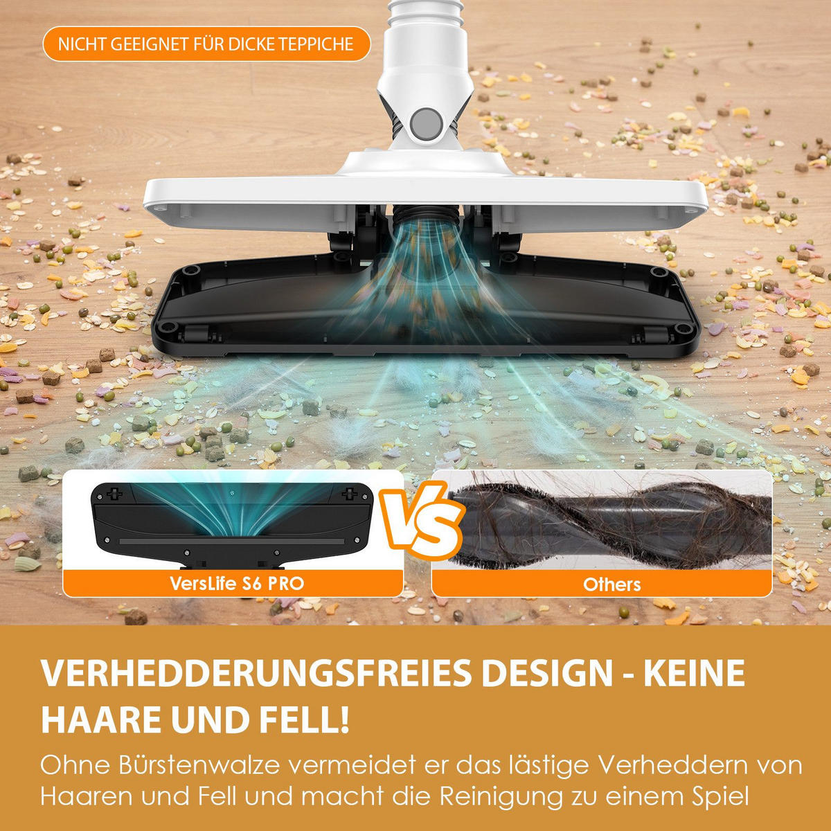 AKKU-HANDSTAUBSAUGER Darling II 41/29.5/19.2cm - Weiß, Metall (29.5/19.2/41cm) - Nettlife