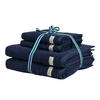 HANDTUCH Unisex Premium Towel Blau 4er Pack Baumwolle - Blau, Textil (70/50cm) - GANT