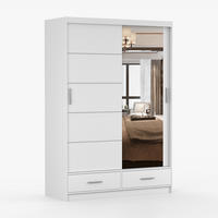 KLEIDERSCHRANK Florence 150 cm, 150/218/61, 2-türig, weiß - Weiß, Holzwerkstoff (150/218/61cm) - imoebel24