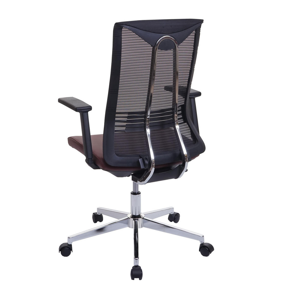 BÜROSTUHL Rot - Rot, Textil (65/110/66cm) - MCW