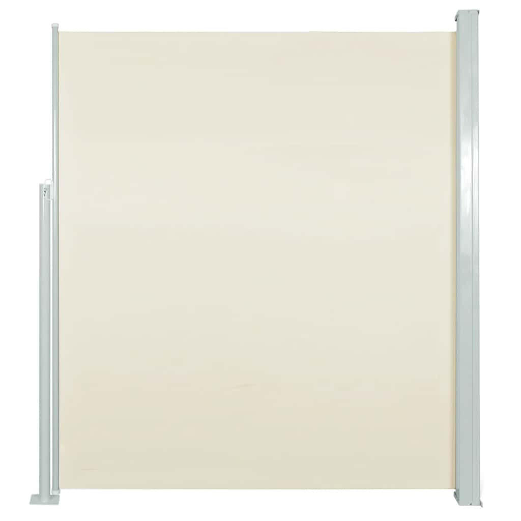 AUSZIEHBARE Seitenmarkise 160x500 cm Creme - Creme, Textil (5/160/500cm) - furnicato
