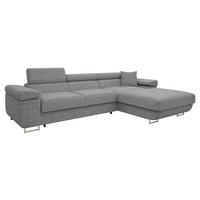 ECKSOFA Torezio Mini, Seite: Rechts - Grau, Holz/Textil (280/170cm) - MIRJAN24