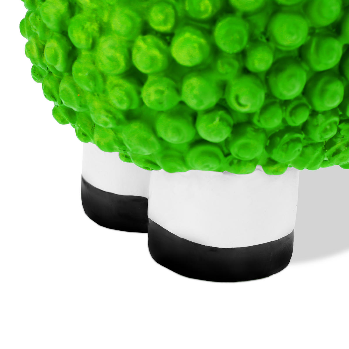 SCHAF-GARTENFIGUR - Grün, Kunststoff (21/16/12.5cm) - Relaxdays