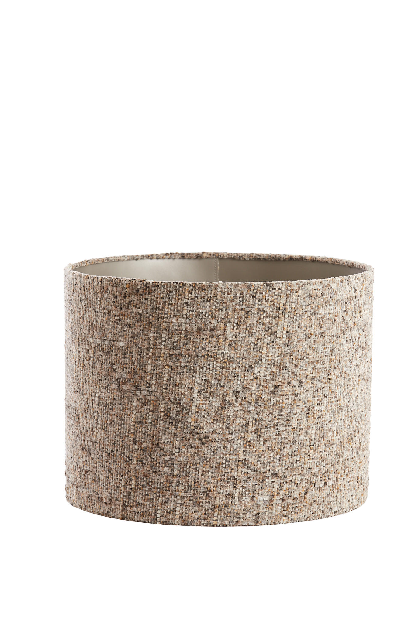LAMPENSCHIRM Osire Grau 40/40/30 cm - Grau, Textil (40/40/30cm) - Light & Living