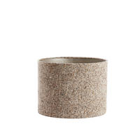 LAMPENSCHIRM Osire Grau 40/40/30 cm - Grau, Textil (40/40/30cm) - Light & Living