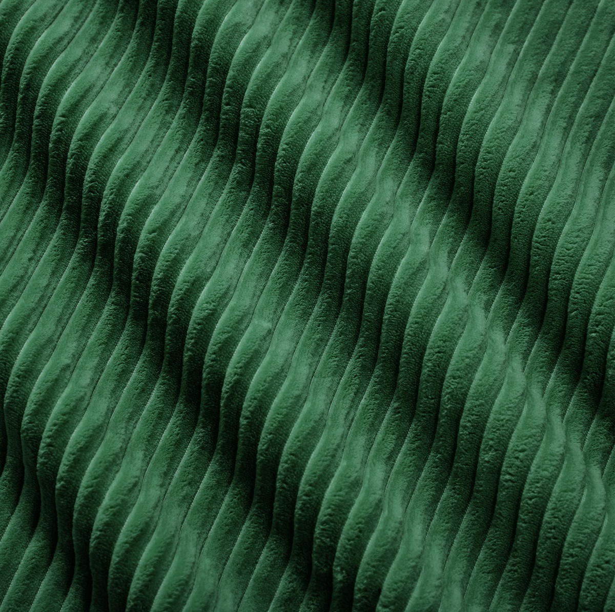 SOFA modular mit Tiefsitz Cord Green - Grün, Kunststoff (104/69/204cm) - Meubliv