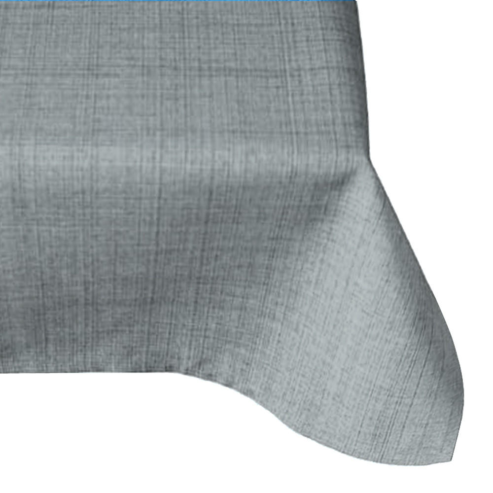 TISCHDECKE Outdoor 130x160 cm Grau - Grau, Textil (130/160cm) - TiborTex