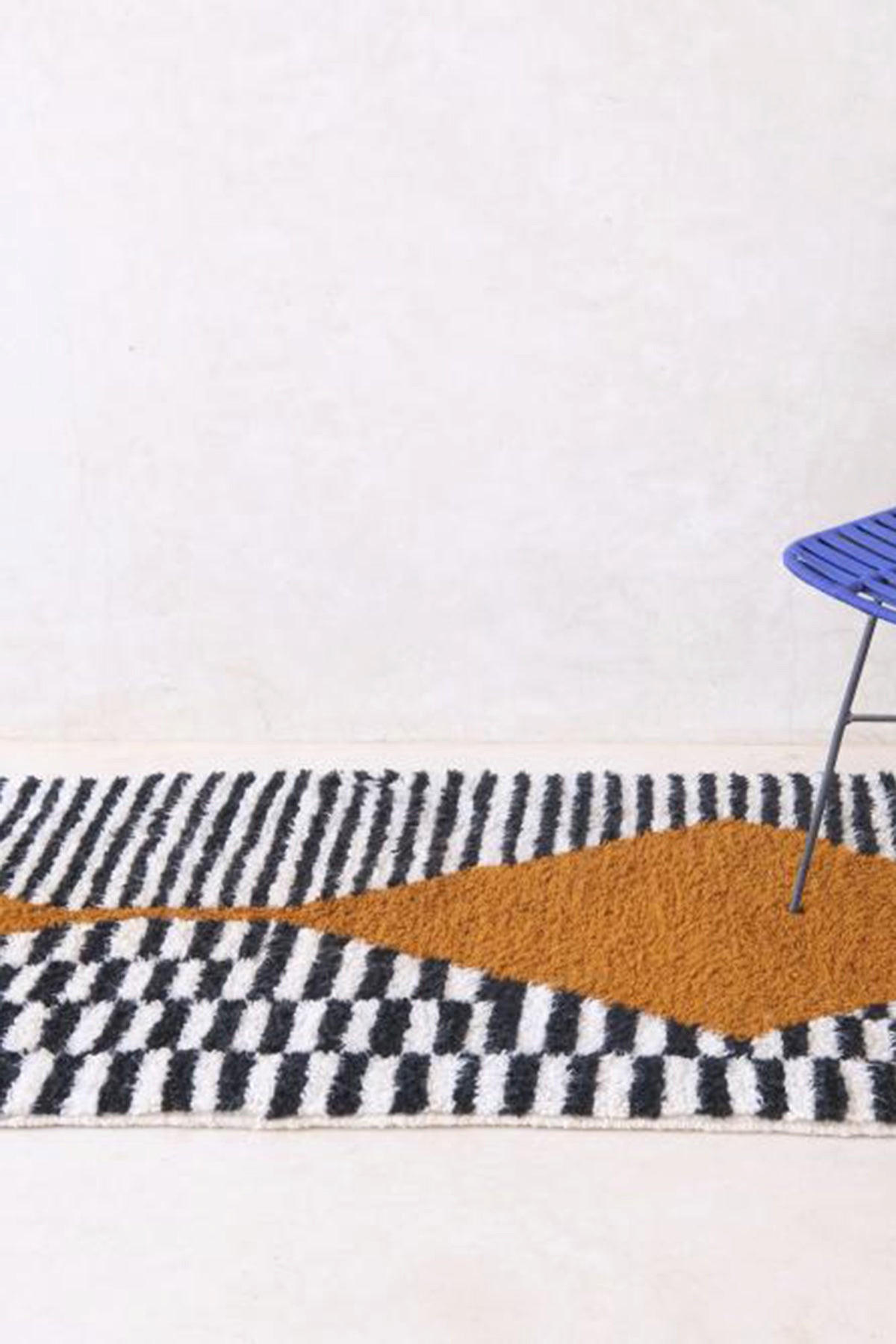 BERBERTEPPICH aus Marokko aus reiner Wolle bruin - Braun, Naturmaterialien (80/341cm) - AFK Living