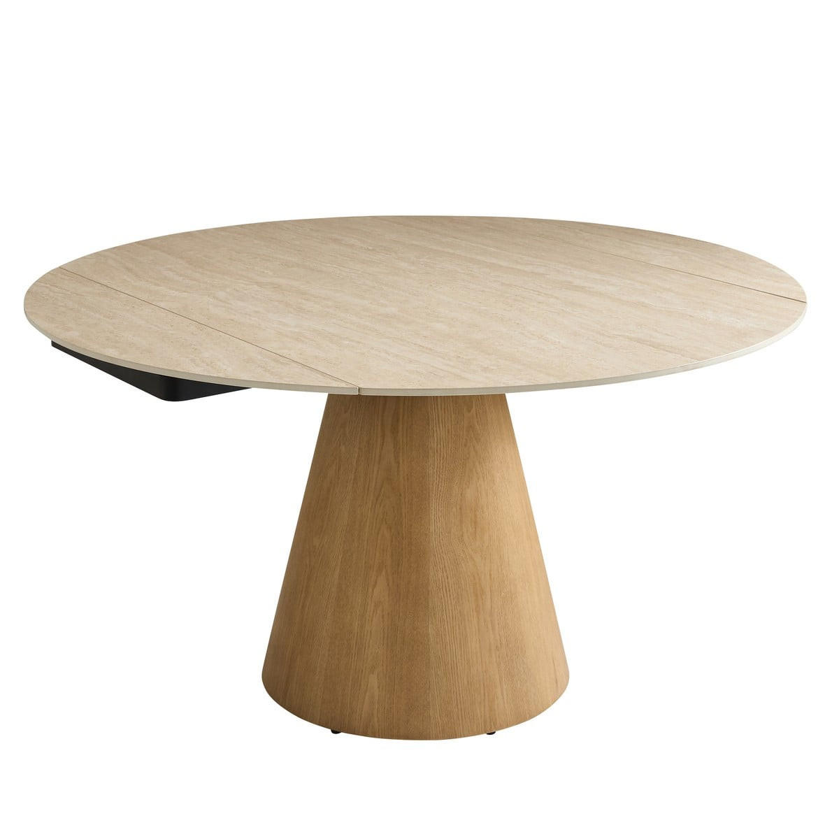 Signature Esstisch Beige 135x90x77 cm