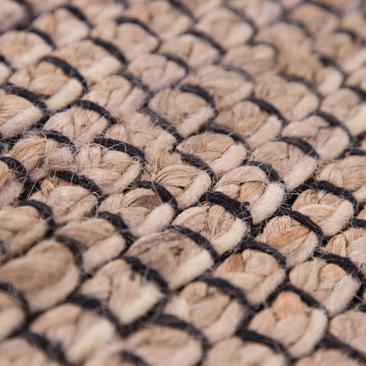 NATURFASERTEPPICH 80/150 cm Odense 684 - Beige, Naturmaterialien (80/150cm) - Paco Home