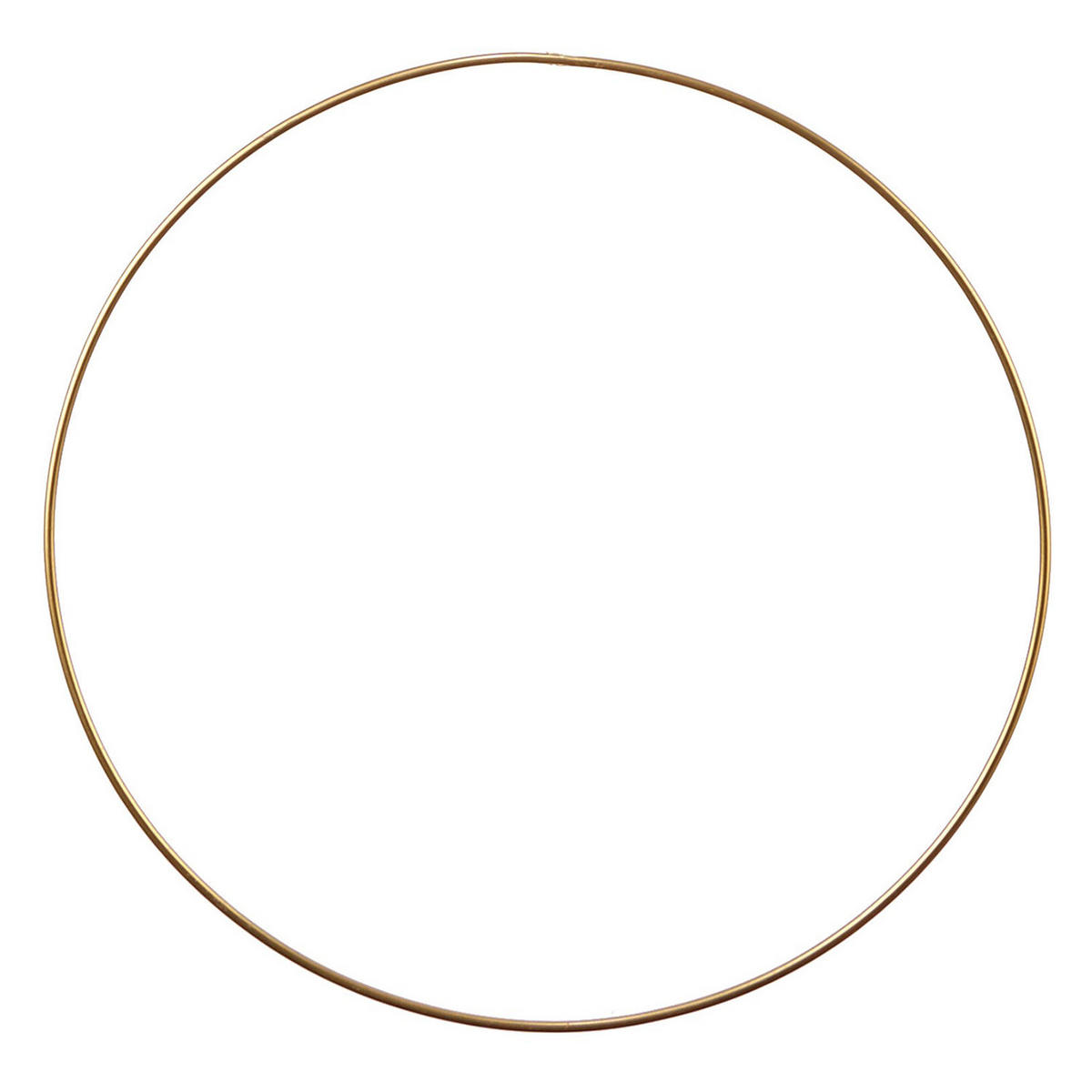 DEKO-RING (12er Set) Luna - Goldfarben, Metall (30/30/30cm) - Butlers