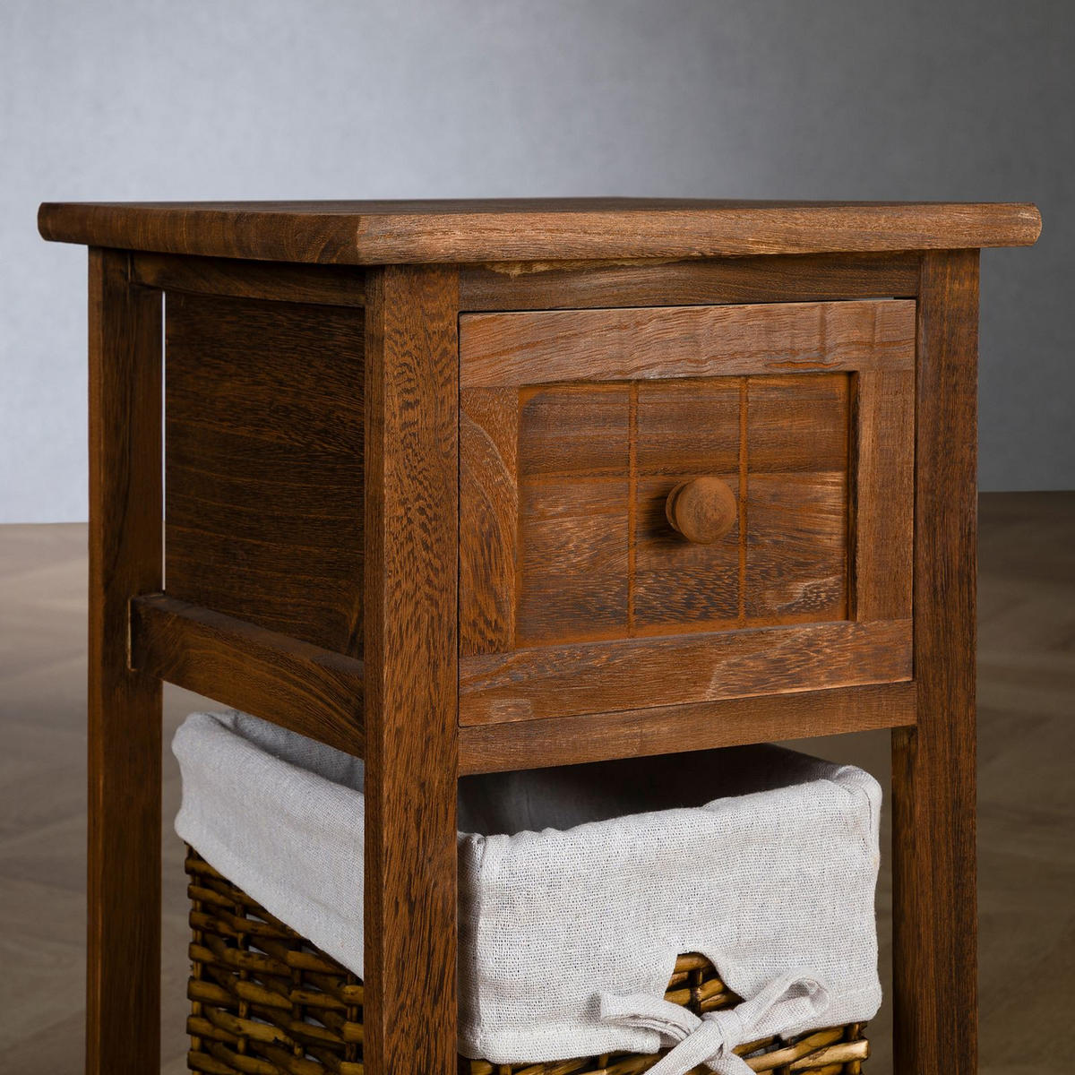 NACHTTISCH MESSINA 2er-Set dunkelbraun - Dunkelbraun, Holzwerkstoff (28/46/31cm) - CARO-Möbel