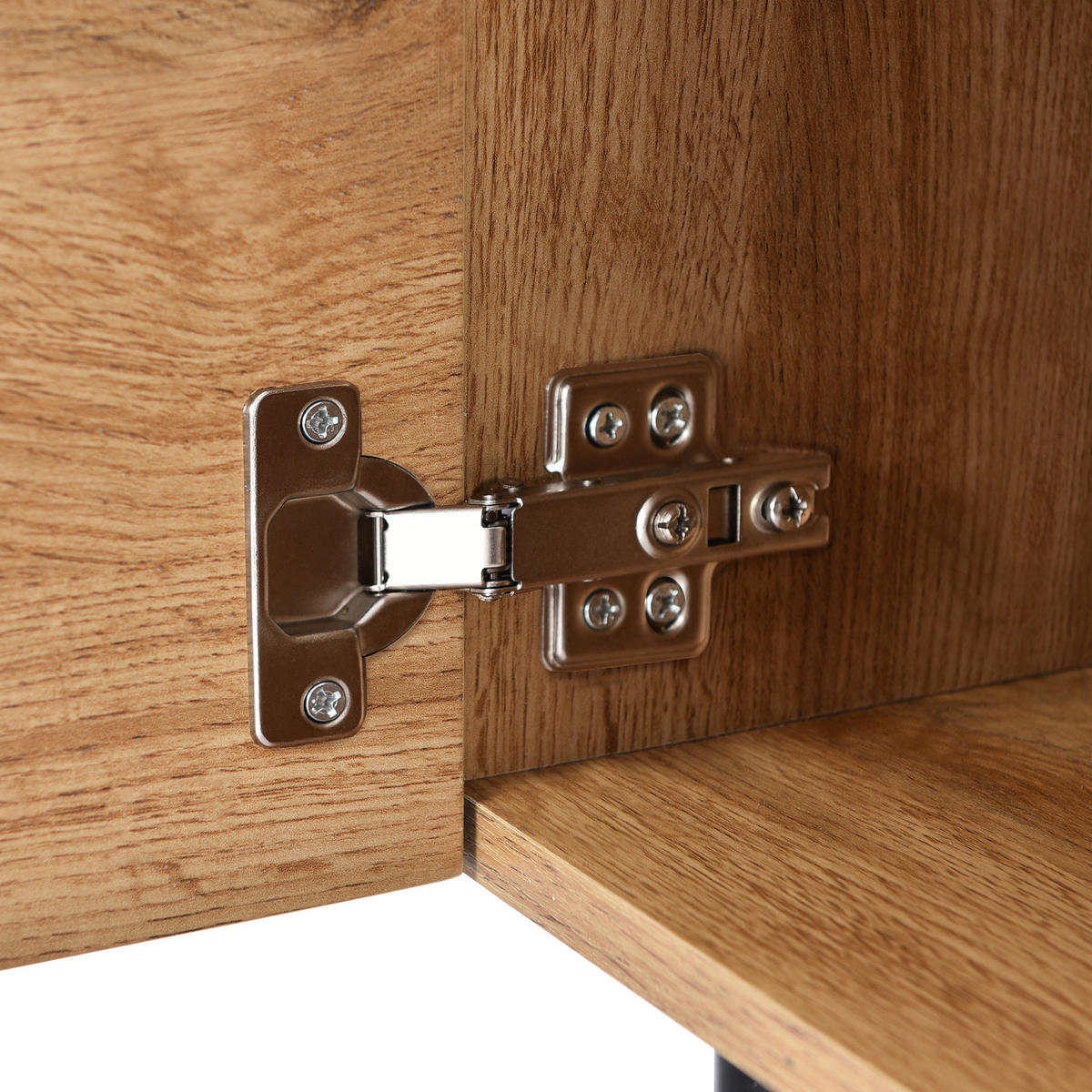 TV-MÖBEL Braun 175 /31 /41 cm - Braun, Holz (31/41/175cm) - Urban Meuble