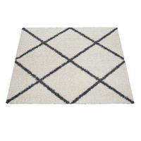 HOCHFLORTEPPICH 150/150 cm Kalmar 441 - Creme, Textil (150/150cm) - Paco Home