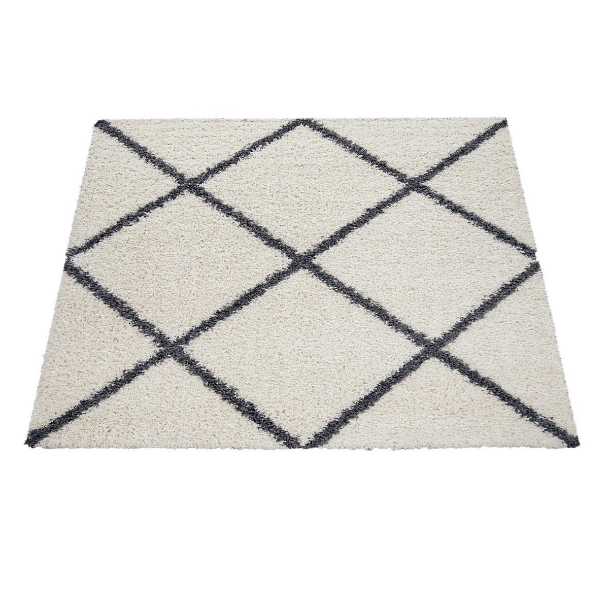 HOCHFLORTEPPICH 150/150 cm Kalmar 441 - Creme, Textil (150/150cm) - Paco Home