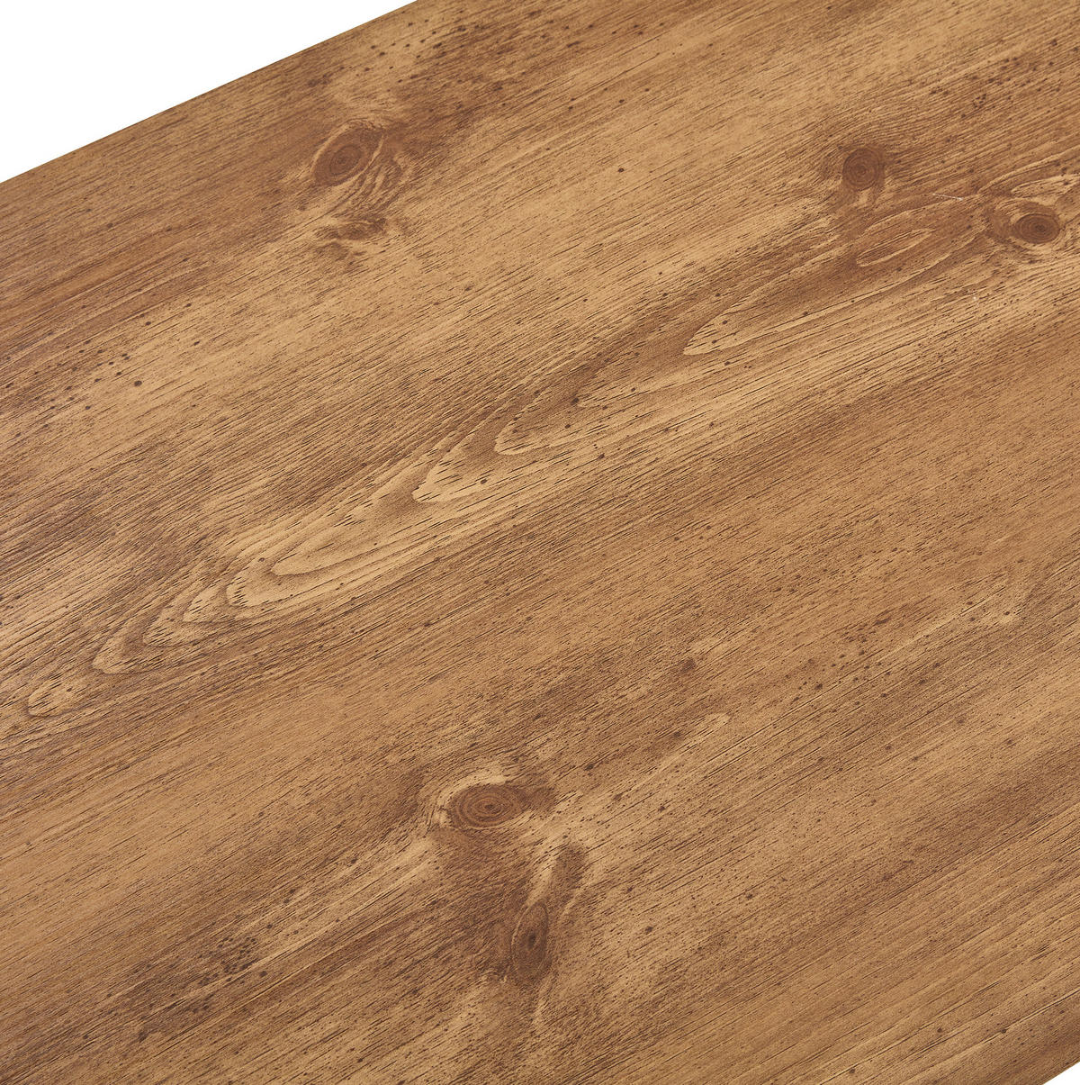 COUCHTISCH 93/53/46 cm mit 2 Ebenen, offenem Ablagefach und bodenschonenden Filzgleitern, Naturholz - Naturfarben, Holzwerkstoff (93/53/46cm) - Redom