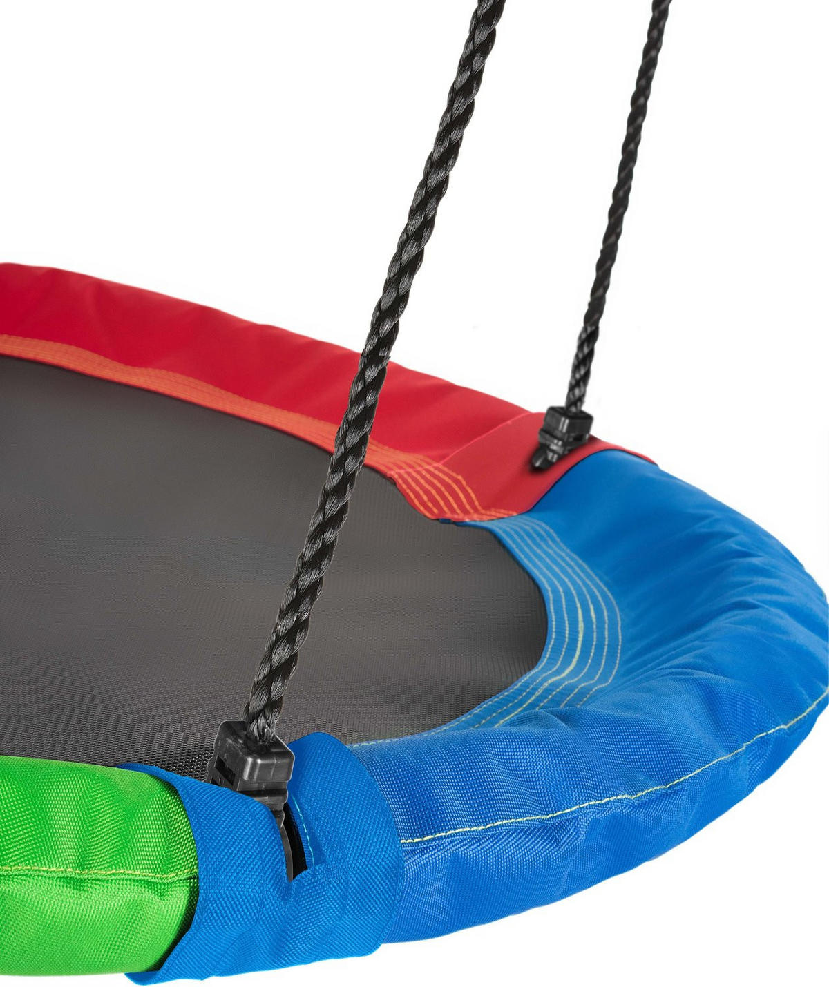 NESTSCHAUKEL bis 150 kg, 100 cm Durchmesser - Multicolor, Textil (100/160/100cm) - Luverno