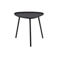 BEISTELLTISCH aus Metall Boaz Schwarz 44/44/43 cm - Schwarz, Metall (44/44/43cm) - Leitmotiv