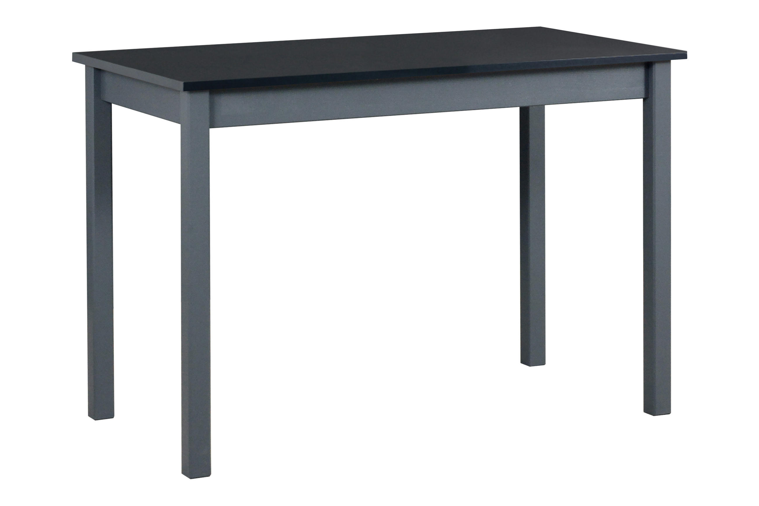 TISCH Max II Schwarz, Esstisch mit Graphit Beine - Schwarz/Graphitfarben, Holz/Holzwerkstoff (110/60/76cm) - Bettso