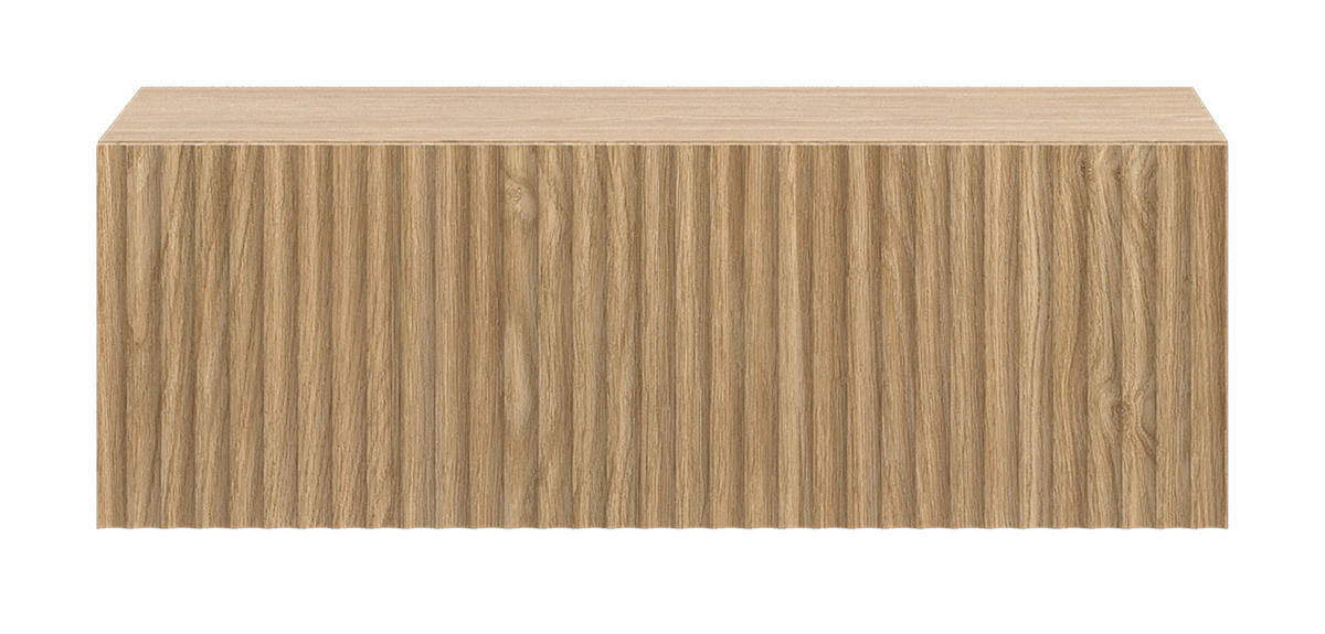 NACHTKONSOLE Nolie Eichenholzoptik mit Schublade 50 cm - Eichefarben, Holzwerkstoff (50/17/31.6cm) - Selsey
