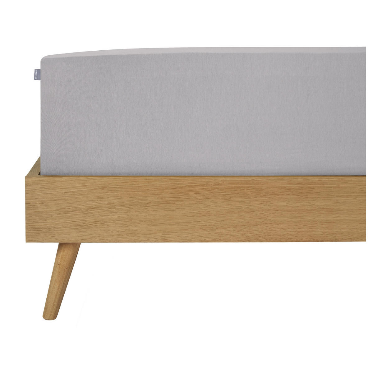 SPANNBETTLAKEN Jessi - Edeljersey - 150 x 200 cm - Hellgrau - Hellgrau, Textil (150/200cm) - SCHIESSER