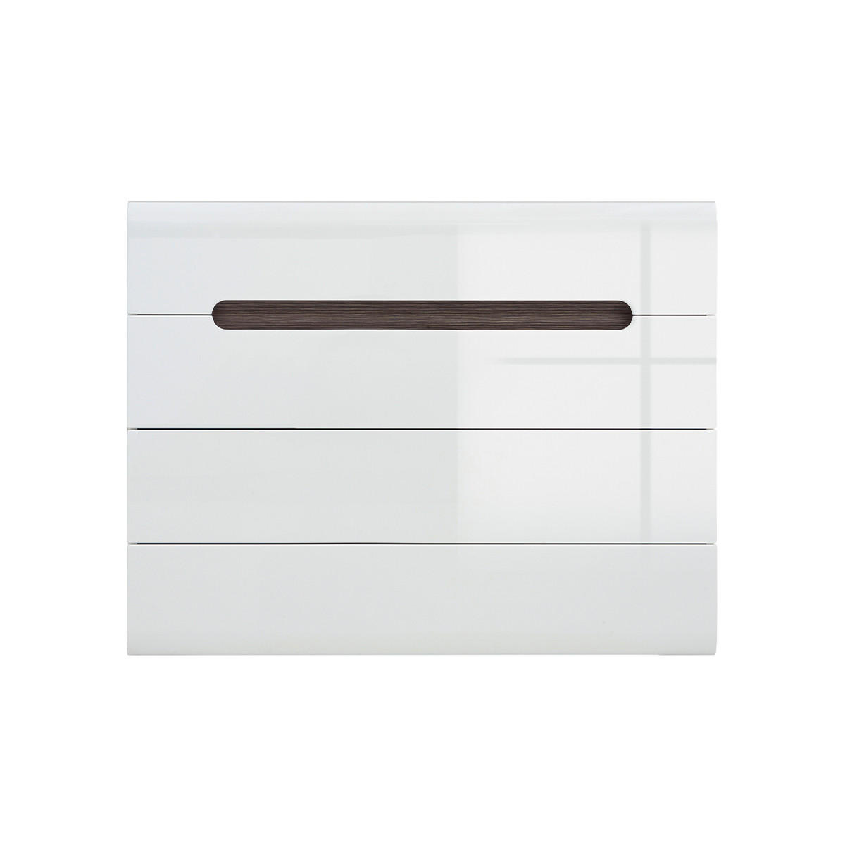 KOMMODE Darrel Weiß - Weiß, Holzwerkstoff (105/84/41cm) - Petits-meubles