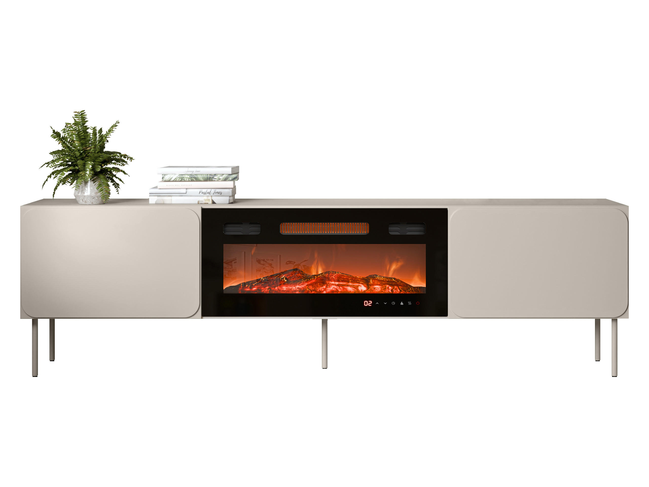 Mirjan24 Tv-Lowboard Kaschmir 200x58x40 cm