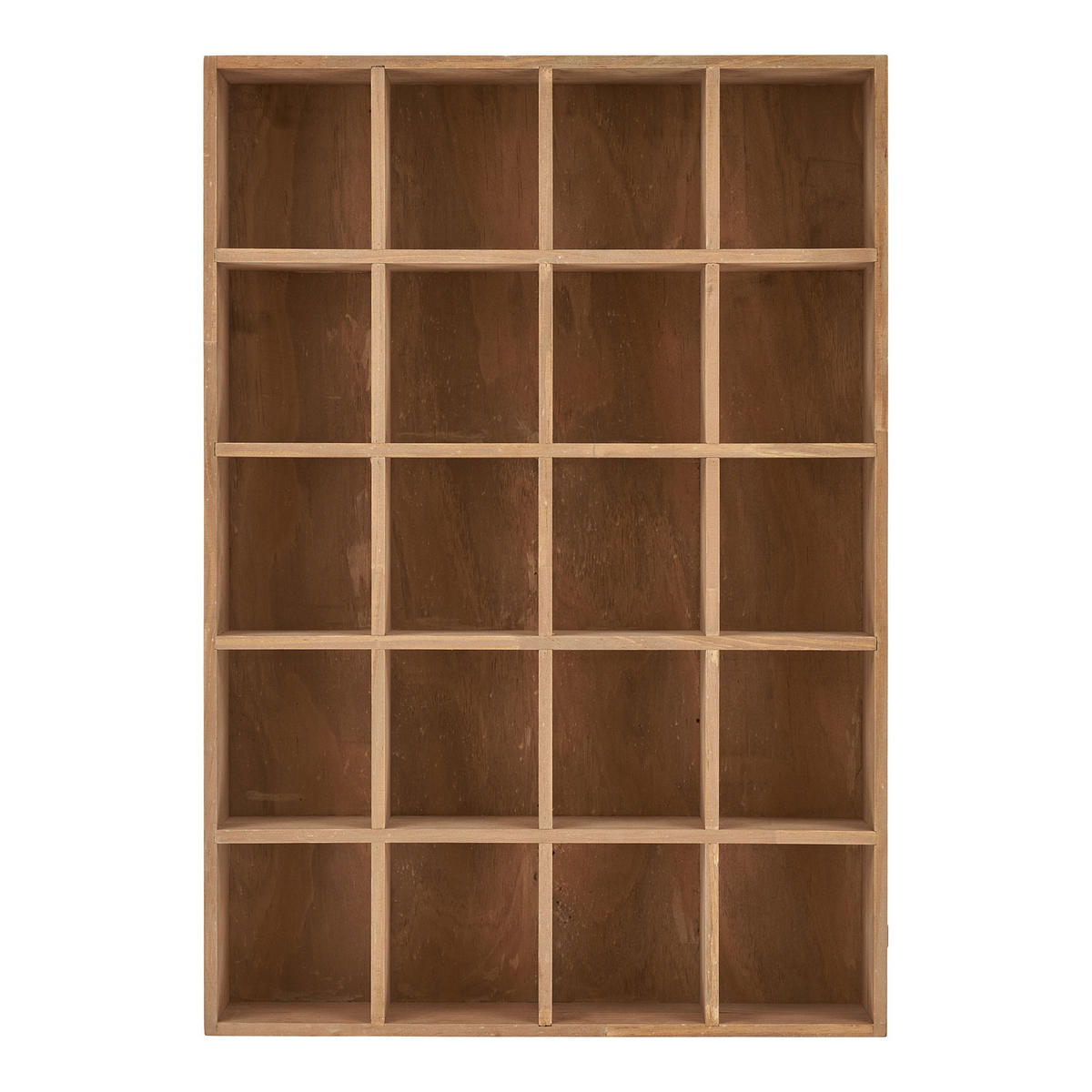 WANDREGAL Kiefernholz 44x10x63 cm Natur - Naturfarben, Holz (44/63/63cm) - tinkaro