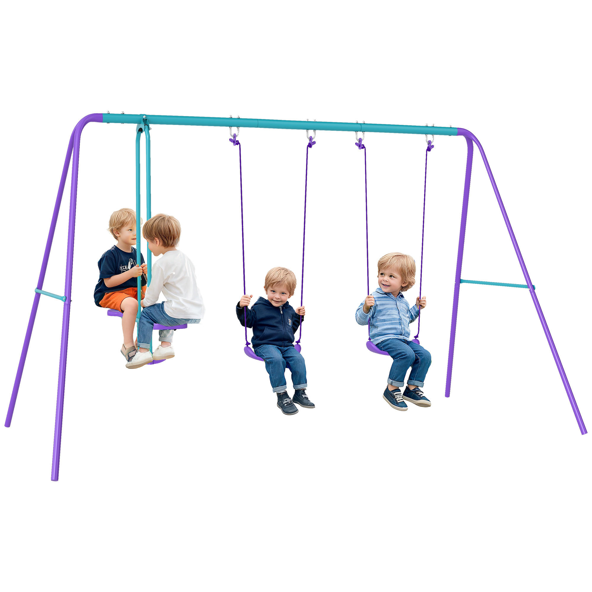 SCHAUKEL DE-17976 Violett - Lila, Metall (140/280cm) - ComfortXL