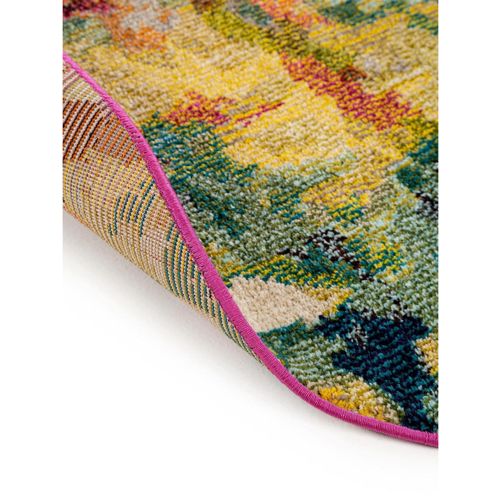 Thumbnail - benuta Nest Teppich, Mehrfarbig, Textil, Patchwork, Rund, 120x120 cm, Oeko-Tex® Standard 100, wasserabweisend, Teppiche ...