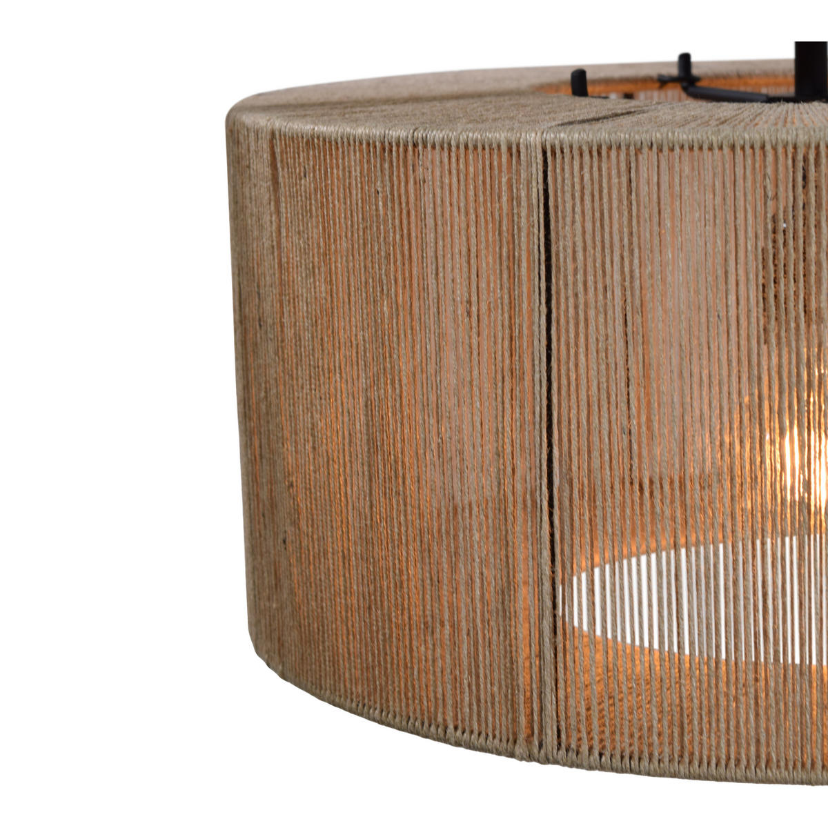 DECKENLEUCHTEN Diro - Hellbraun, Metall (45/45/26cm) - Urban Interiors