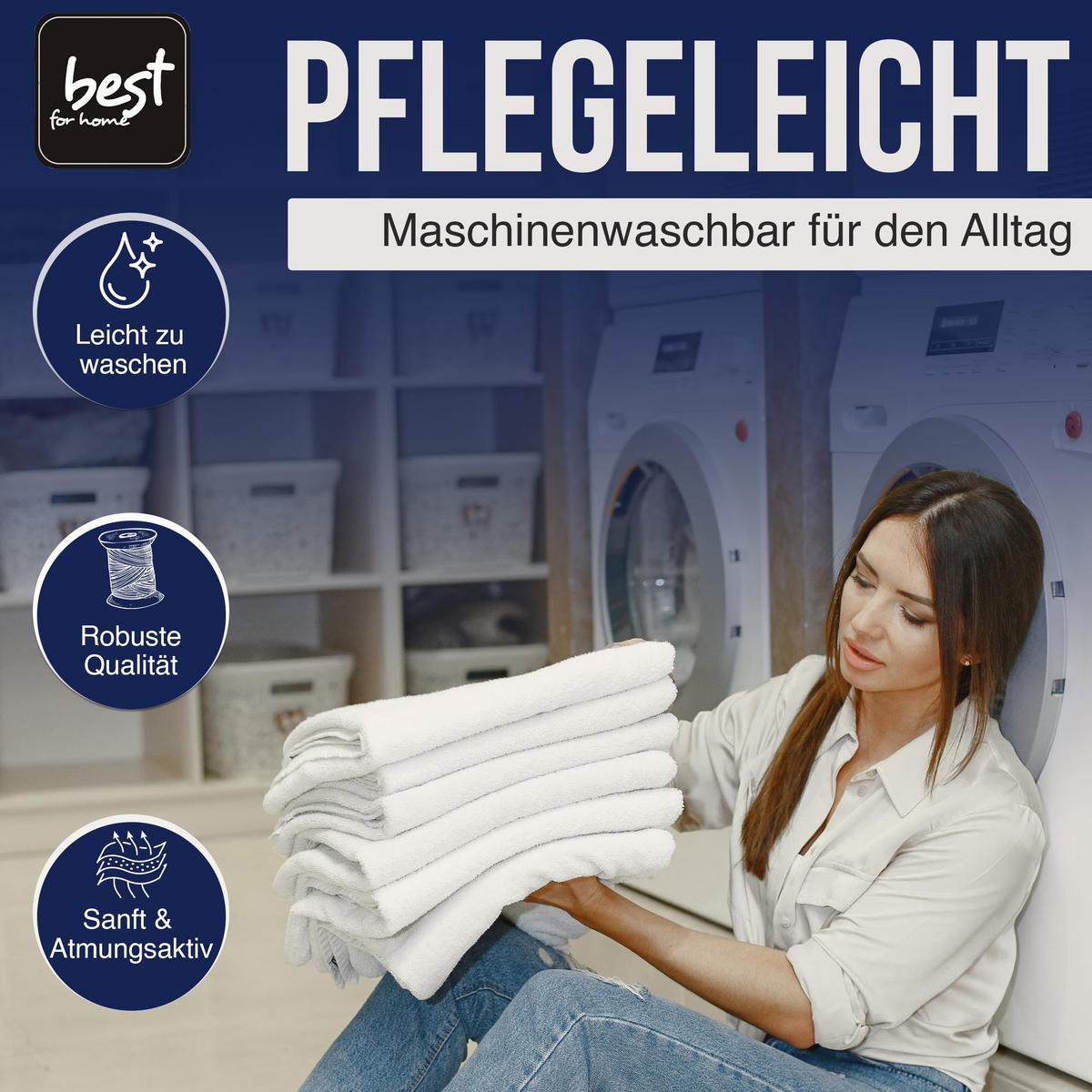 SPANNBETTLAKEN 90/200 cm, Jersey Elastisch 100 % Baumwolle Marinenblau - Blau, Textil (90/200cm) - Best For Home