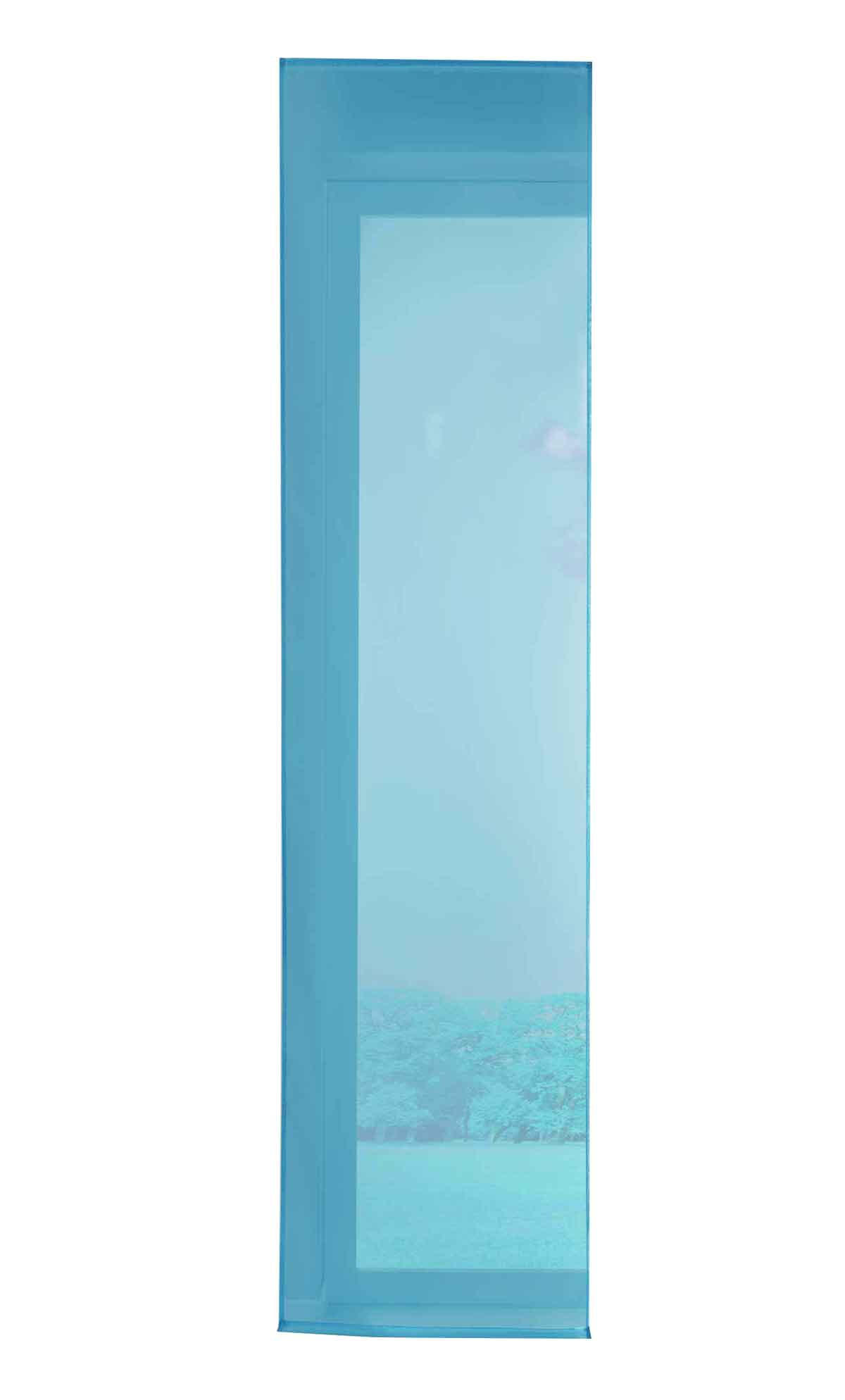Gardinenbox Vorhang Türkis 60x245x245 cm