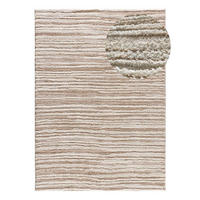 HOCHFLORTEPPICH im skandinavischen Stil Beige Lima 160/230 cm - Beige, Naturmaterialien/Textil (160/230cm) - Atticgo