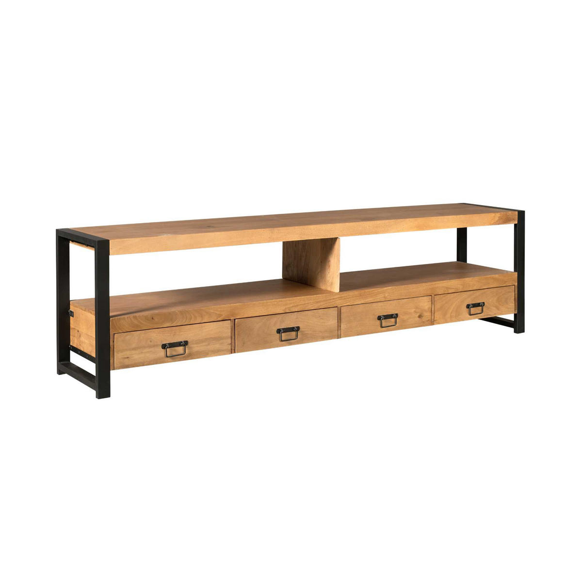 TV-MÖBEL Boaz Braun 45/220/60 cm - Braun, Holz (220/60/45cm) - Starfurn