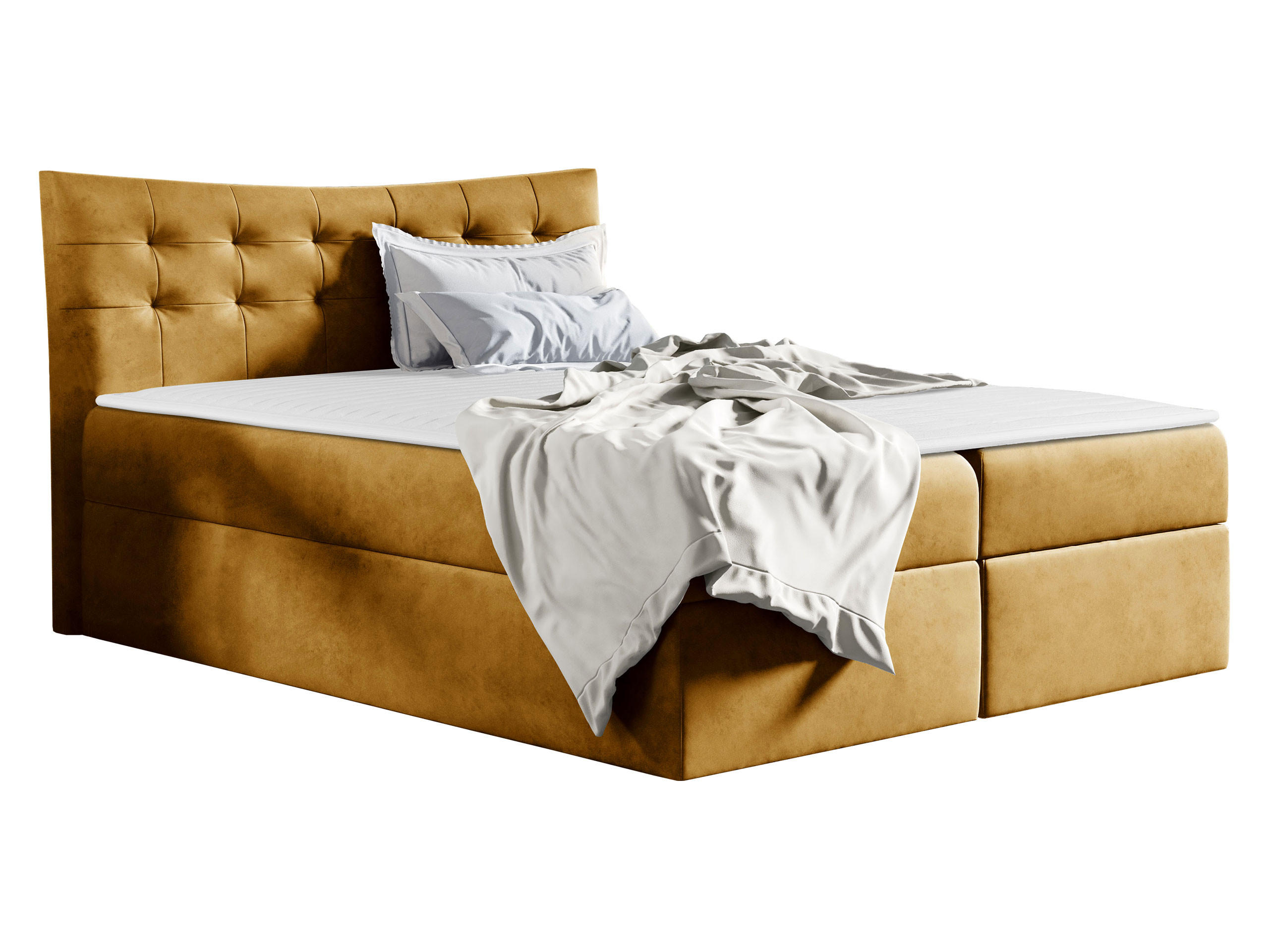 BOXBETT Havana - Bronzefarben, Holz (120/200cm) - MIRJAN24