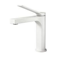 WASCHTISCHARMATUR mit Spulen-Zertifiziertem Filterelement Weiß Matt - Weiß, Metall (17.3/4.6/19.5cm) - EMKE