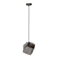 HÄNGELEUCHTE Rock Grau 28/28/150 cm - Grau, Metall (28/28/150cm) - Hoyz Collection