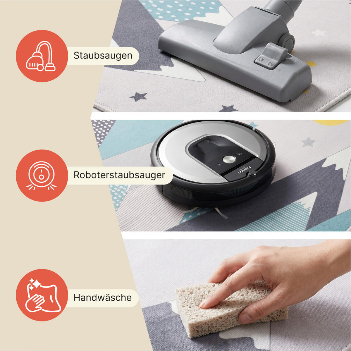 TEPPICH JOY Creme 120/160 cm - Creme, Textil (120/160cm) - Tapiso