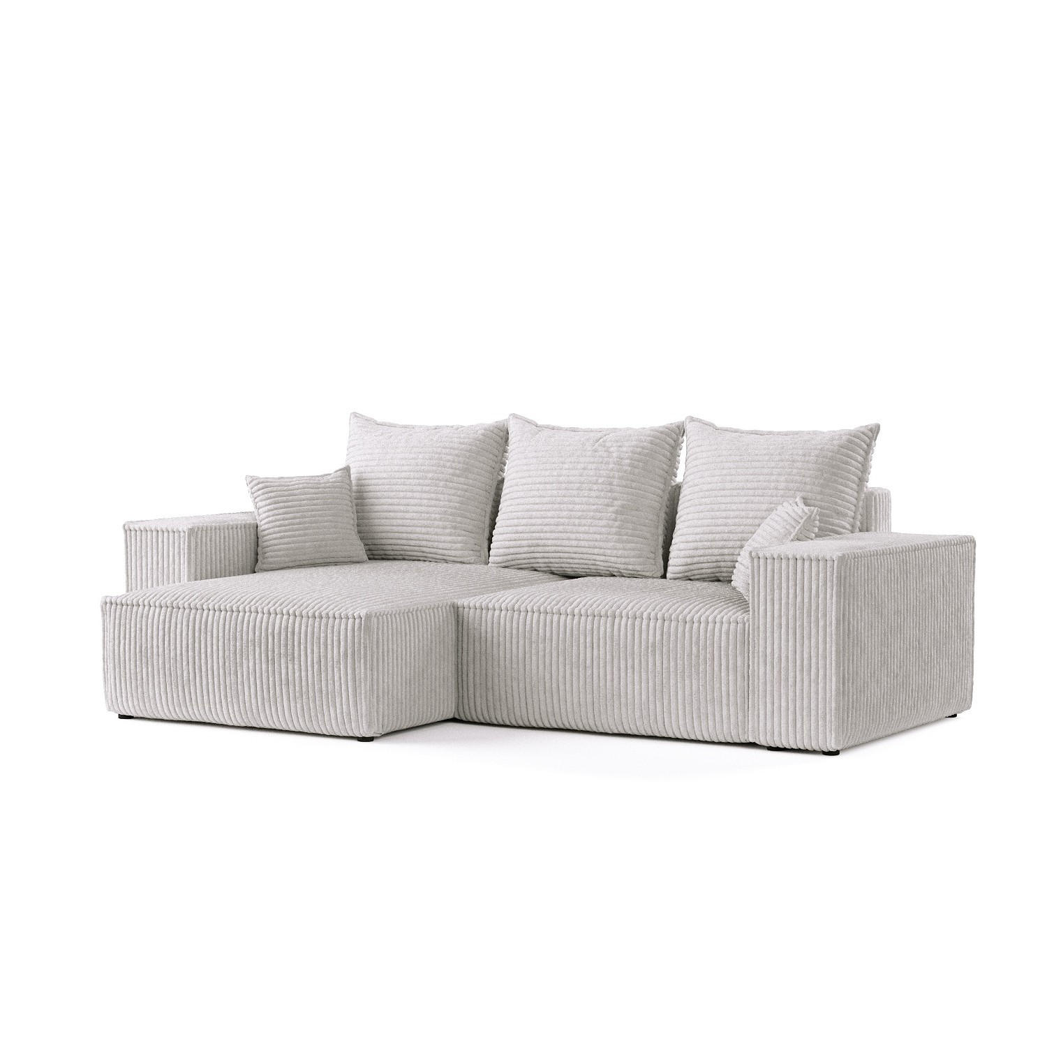 AltaBeds ROHOVÁ SEDAČKA SENSO, textil, Šedá