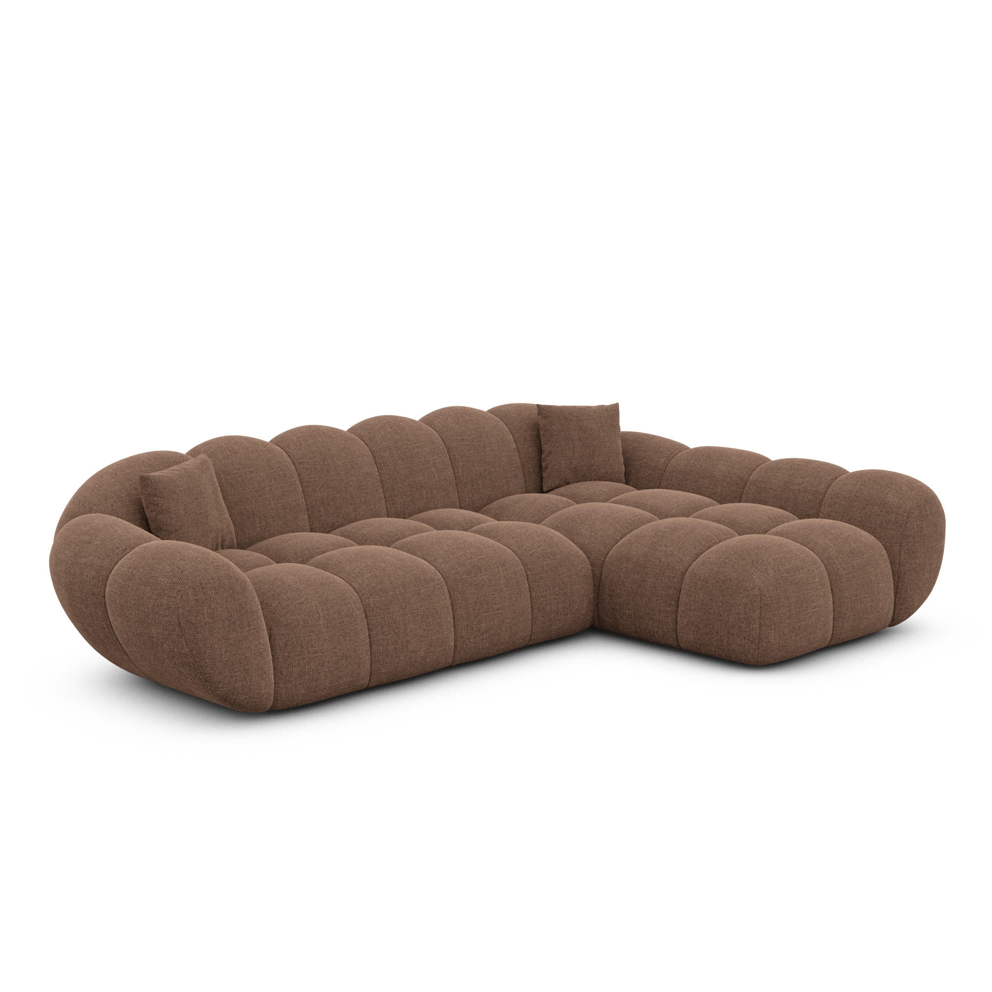 Varoyal Ecksofa Braun 265x160 cm