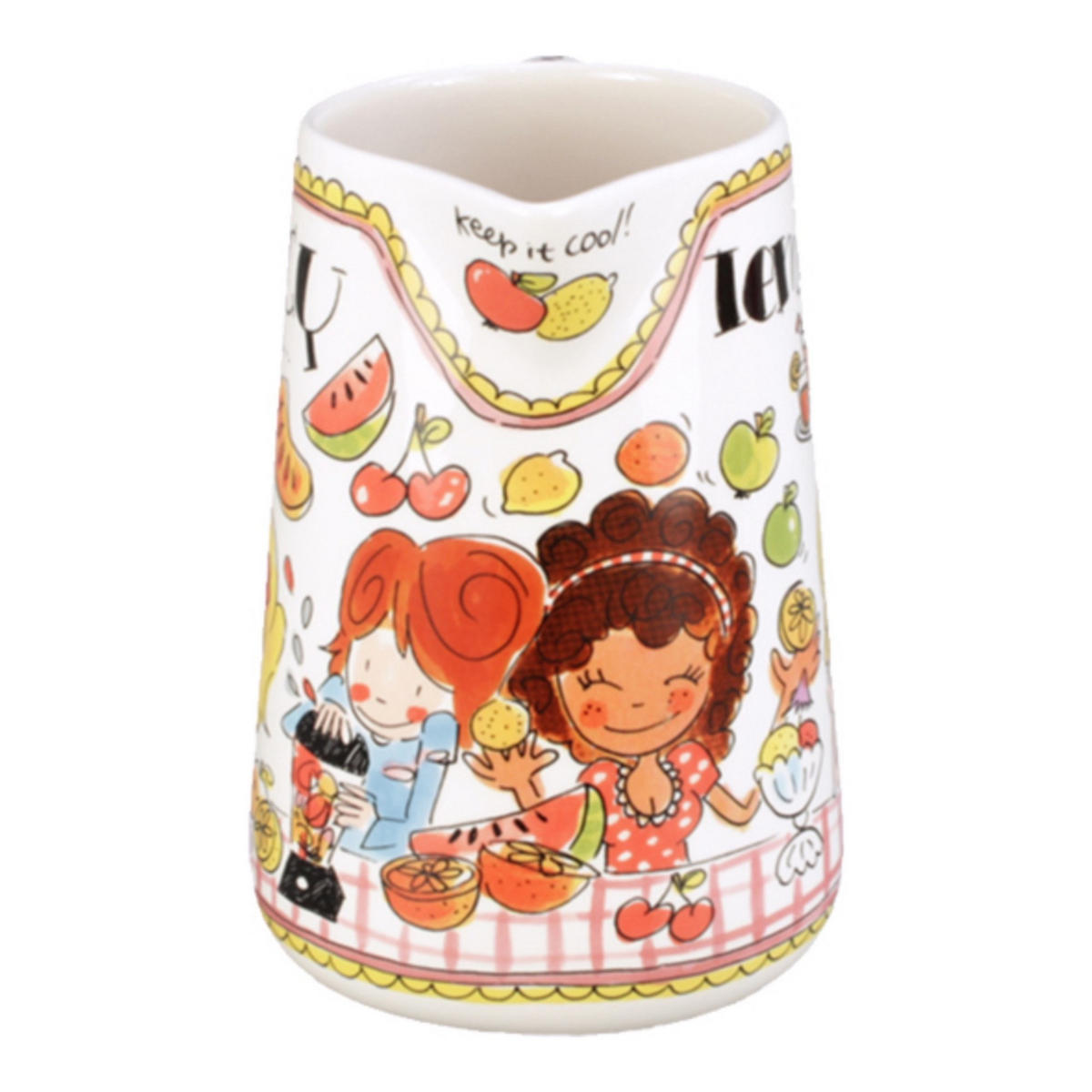 SAFTKANNE EB in Bunt - 1000 ml - Multicolor, Keramik (1L) - Blond Amsterdam