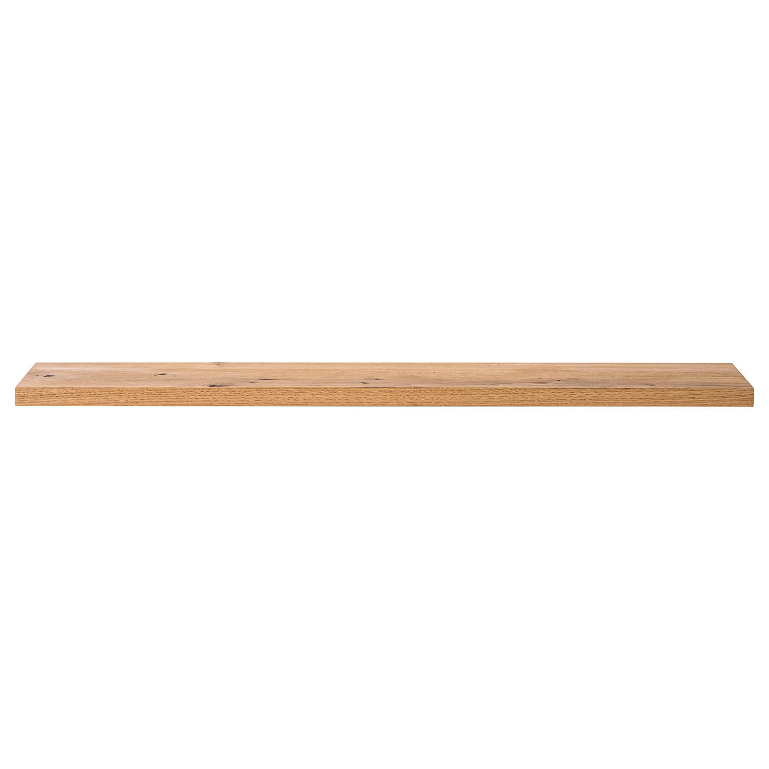 WANDBOARD - Echtholzfurnier, Eiche - Eichefarben, Holzwerkstoff (120/3/20cm) - home24