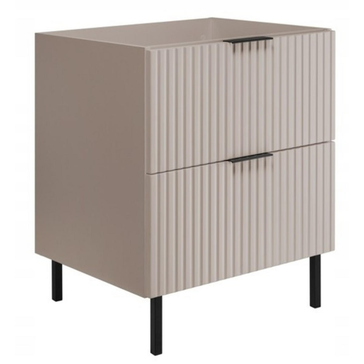 WASCHBECKUNTERSCHRANK FLOW Eiche Craft 60/57/46 cm - Eichefarben, Holzwerkstoff (60/57/46cm) - Rodan