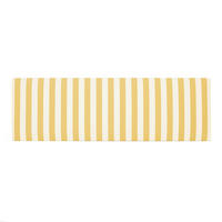 KOPFTEIL Gepolstertes aus gestreiftem Stoff Gelb 145/52/3 cm SUANCES - Gelb, Textil (145/52/3cm) - RNT By Really Nice Things