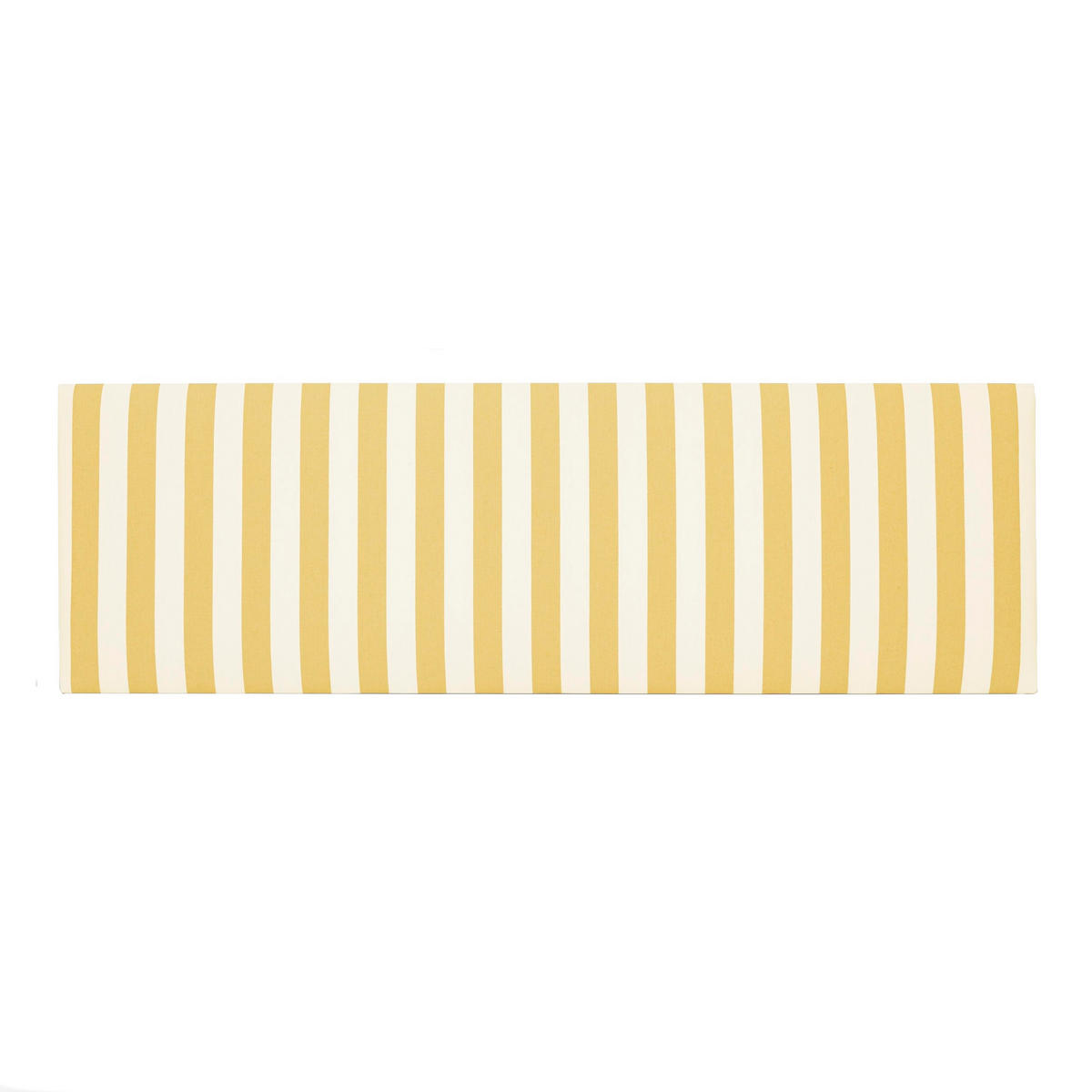 KOPFTEIL Gepolstertes aus gestreiftem Stoff Gelb 145/52/3 cm SUANCES - Gelb, Textil (145/52/3cm) - RNT By Really Nice Things